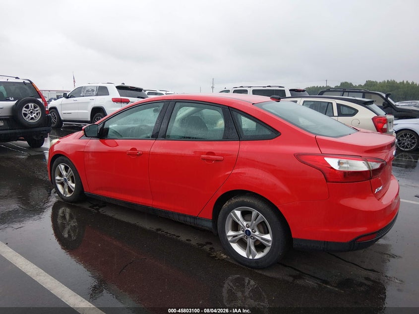 Vin: 1fadp3f23el255860, lot: 46301931, ford focus se 20143