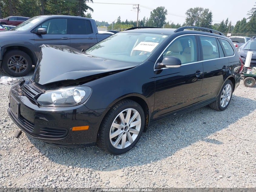 2013 VOLKSWAGEN JETTA SPORTWAGEN auction photo 2