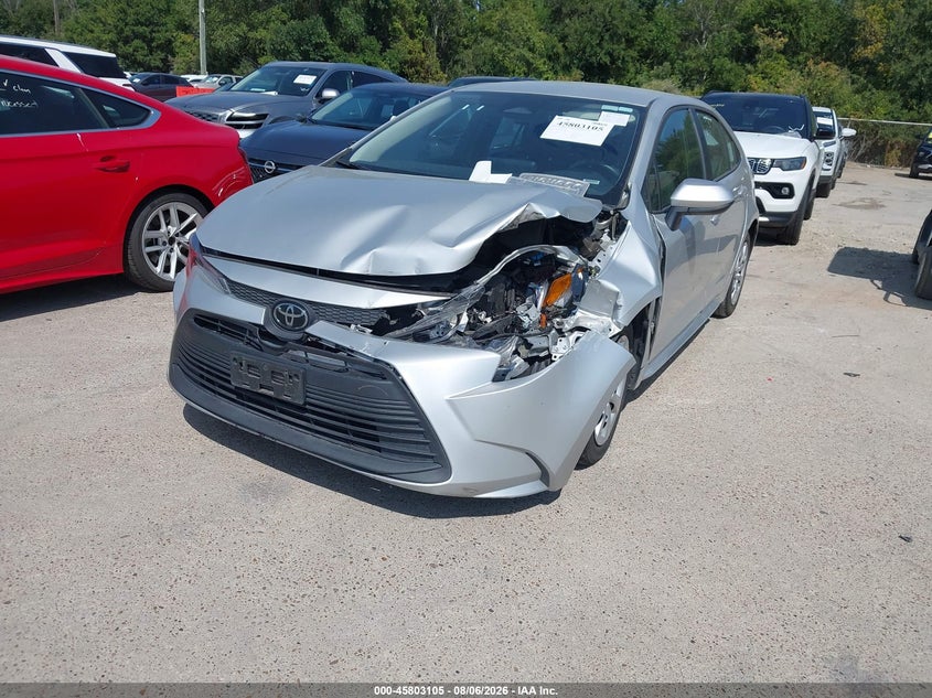 Vin: 5yfb4mde5sp252555, lot: 46301936, toyota corolla le 20252
