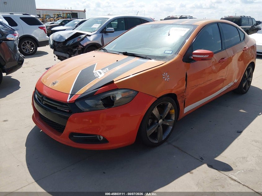 2015 DODGE DART auction photo 2