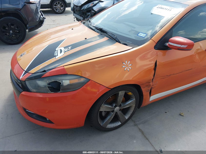 2015 DODGE DART auction photo 6