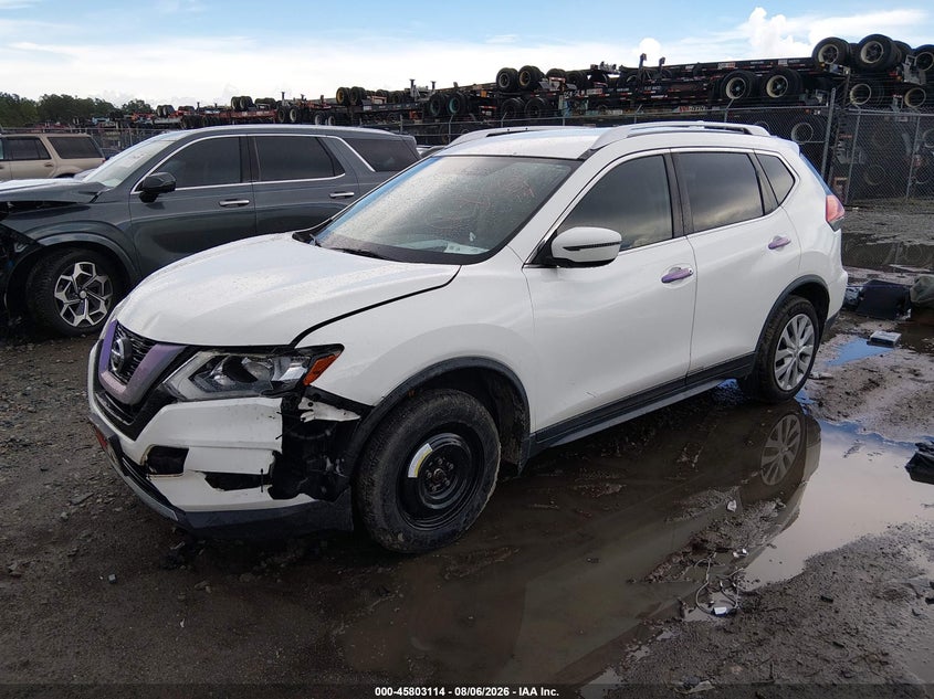 2017 NISSAN ROGUE auction photo 2