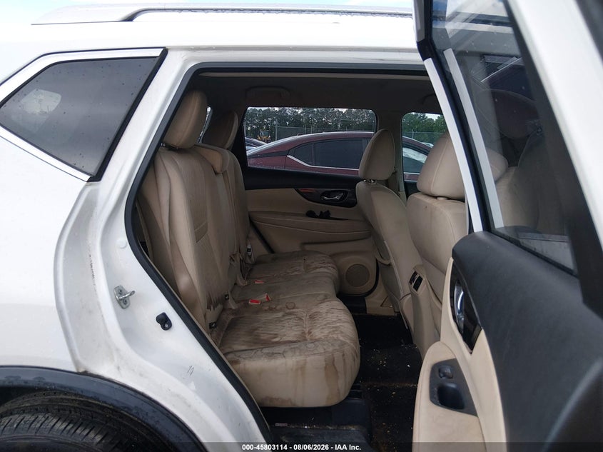 2017 NISSAN ROGUE auction photo 8