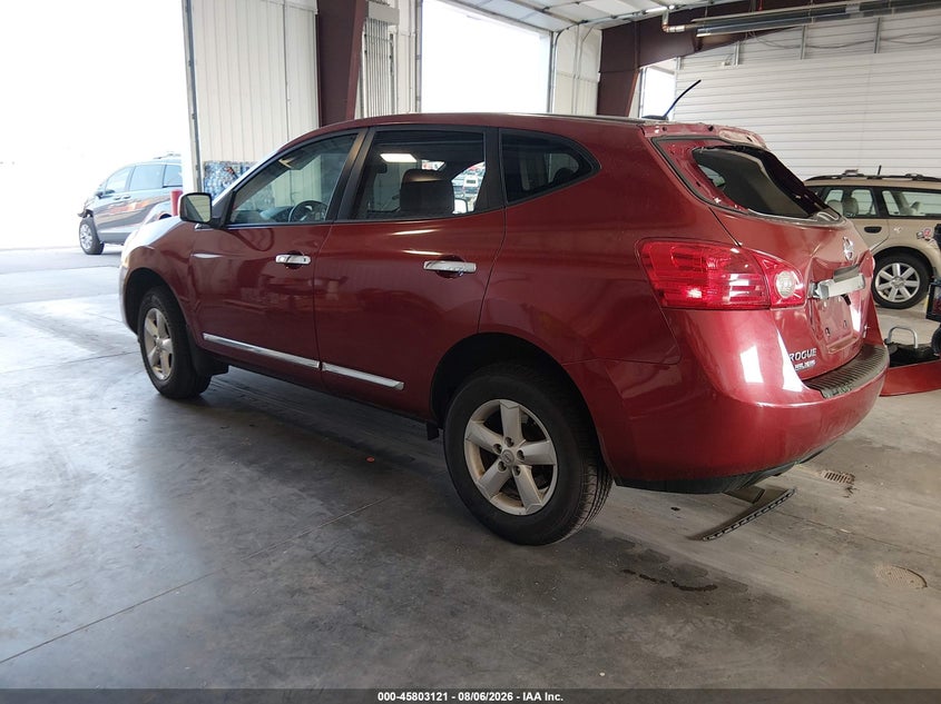 Vin: jn8as5mv0dw644820, lot: 46301952, nissan rogue s 20133