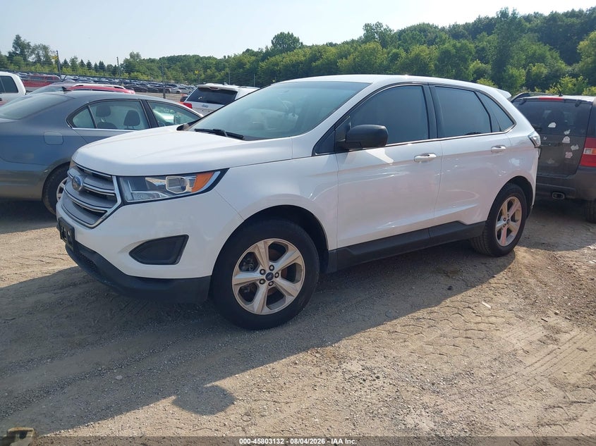 Vin: 2fmpk3g91jbc35002, lot: 46301963, ford edge se 20182