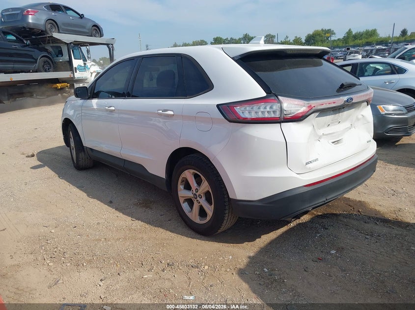 Vin: 2fmpk3g91jbc35002, lot: 46301963, ford edge se 20183