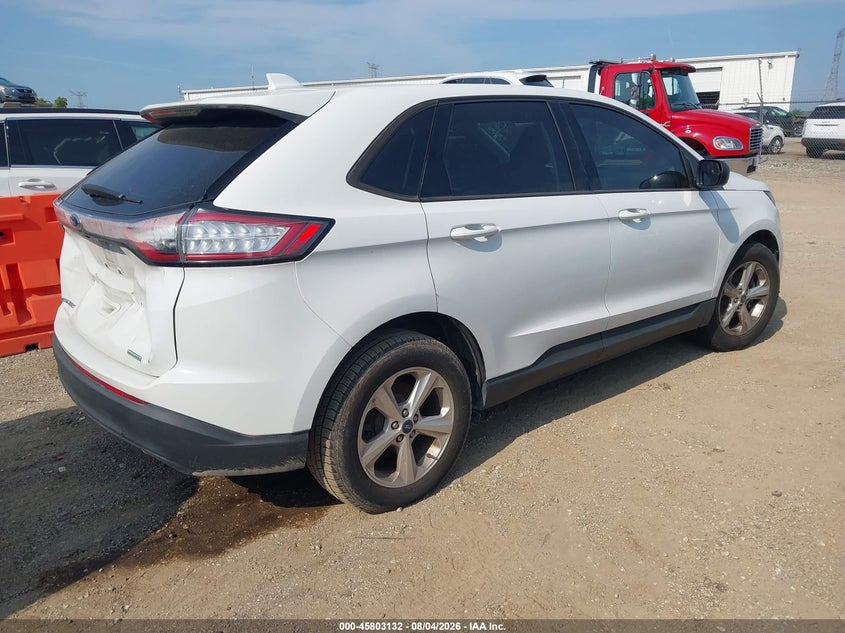 Vin: 2fmpk3g91jbc35002, lot: 46301963, ford edge se 20184