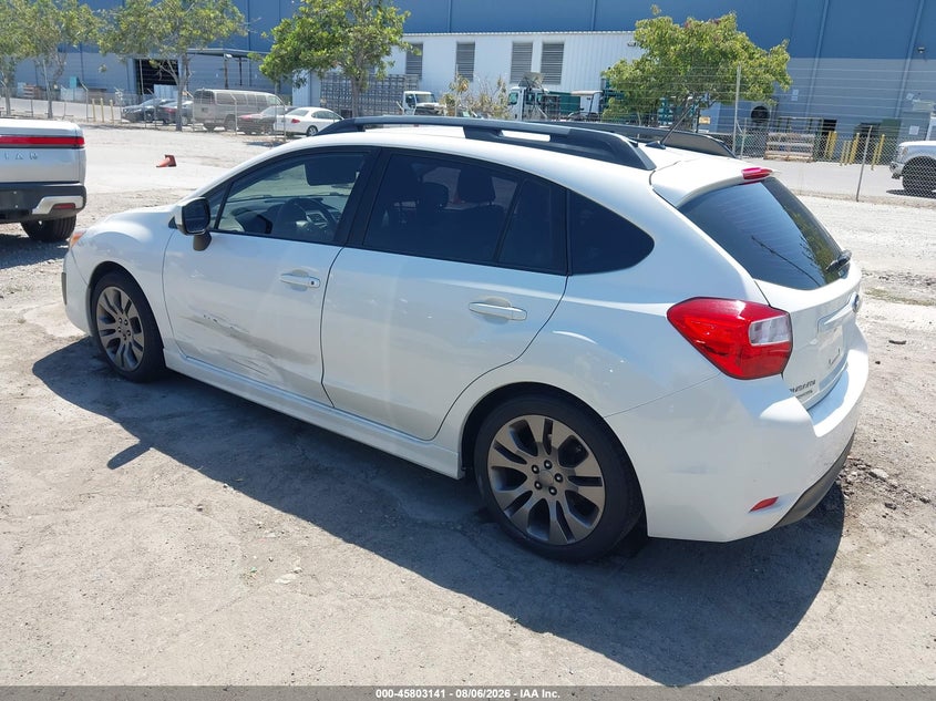 Vin: jf1gpar63dh840634, lot: 46301972, subaru impreza 2.0i sport limited 20133