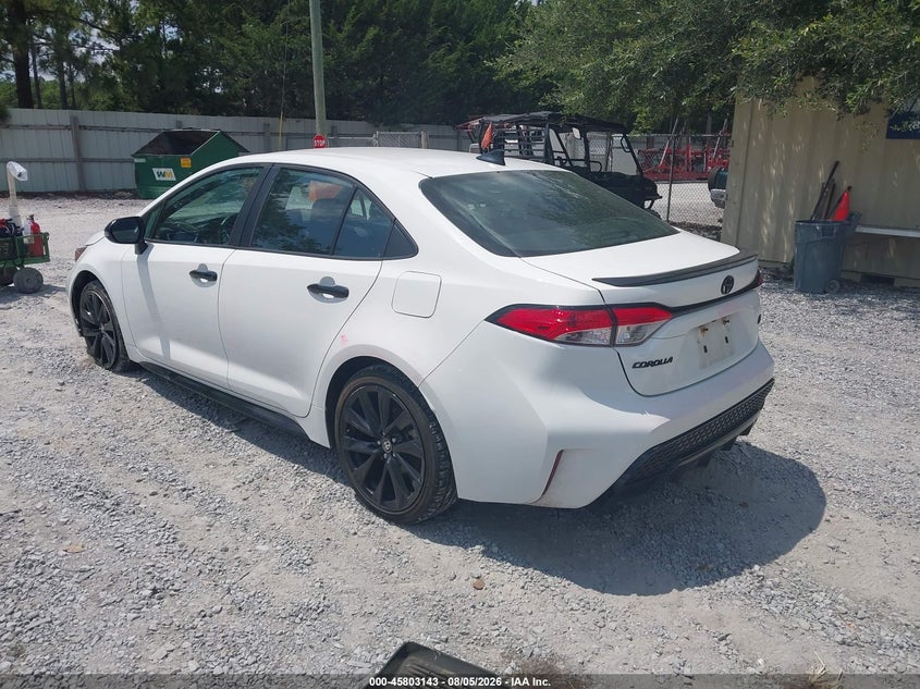 Vin: 5yfs4mce9mp059233, lot: 46301974, toyota corolla se nightshade edition 20213