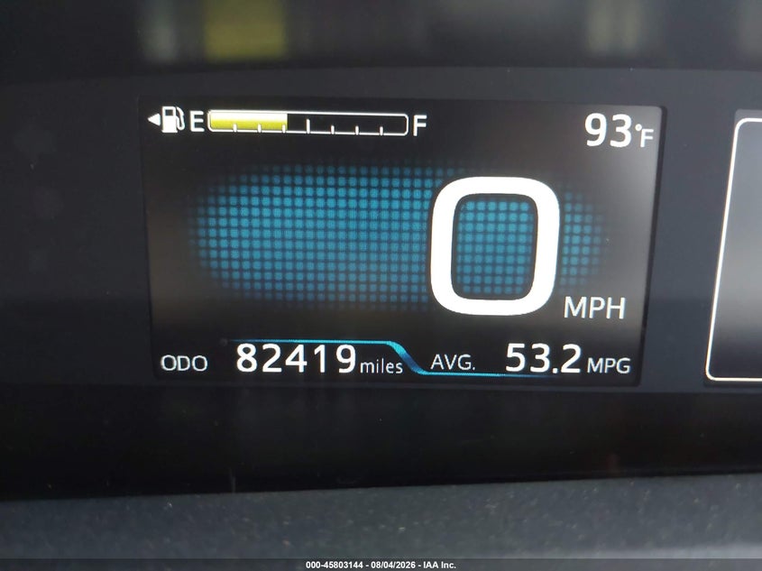 TOYOTA PRIUS PRIME 2020 VIN JTDKARFPXL3141577
