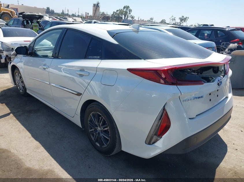 Vin: jtdkarfpxl3141577, lot: 46301975, toyota prius prime xle 20203