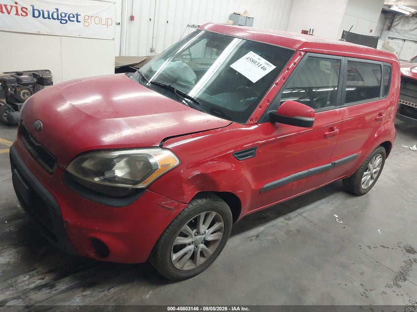 Vin: kndjt2a6xd7506572, lot: 46301977, kia soul + 20132