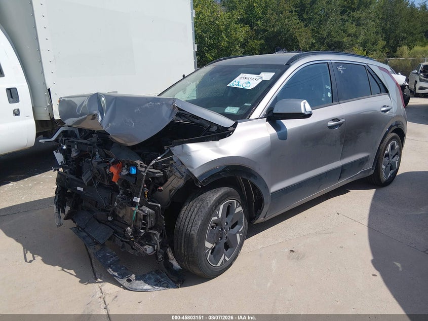 Vin: kndcr3l16p5048754, lot: 46301982, kia niro ev wind 20232
