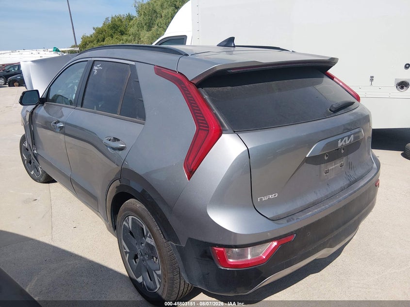 Vin: kndcr3l16p5048754, lot: 46301982, kia niro ev wind 20233