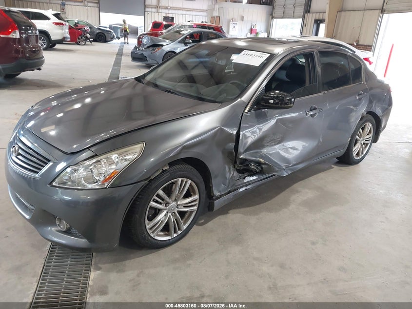 Vin: jn1cv6ap4am406485, lot: 46301991, infiniti g37 journey 20102