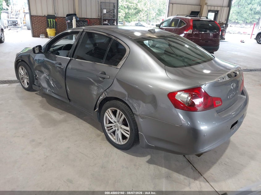 Vin: jn1cv6ap4am406485, lot: 46301991, infiniti g37 journey 20103