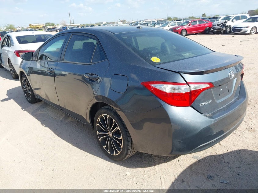 Vin: 2t1burhe1ec165831, lot: 46301993, toyota corolla s plus 20143