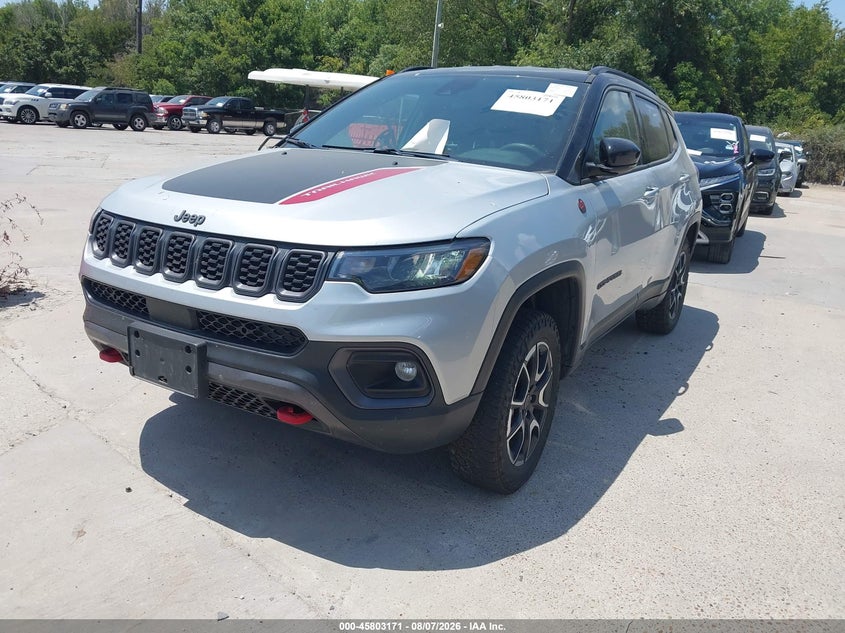 Vin: 3c4njddn8st551167, lot: 46302002, jeep compass trailhawk 4x4 20252