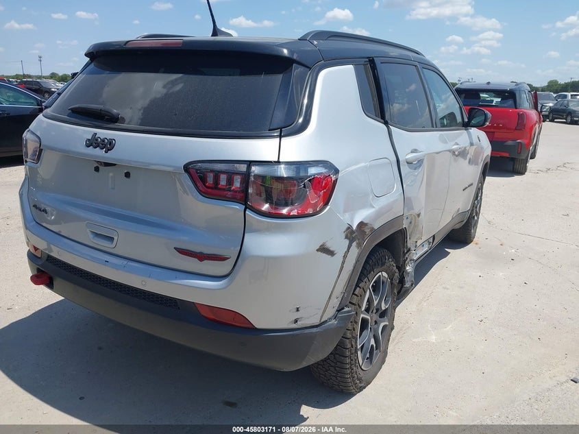 Vin: 3c4njddn8st551167, lot: 46302002, jeep compass trailhawk 4x4 20254