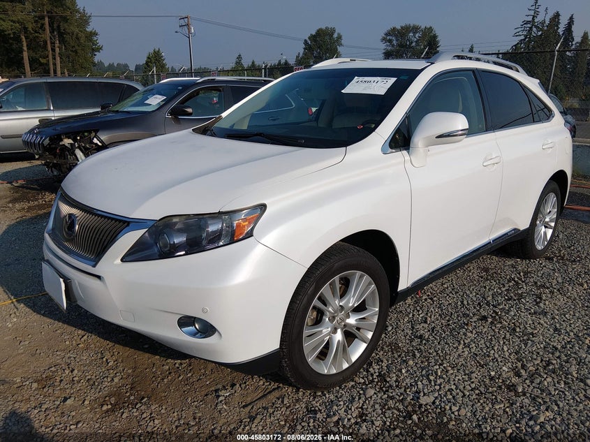 Vin: jtjbc1ba1a2012611, lot: 46302003, lexus rx 450h 20102