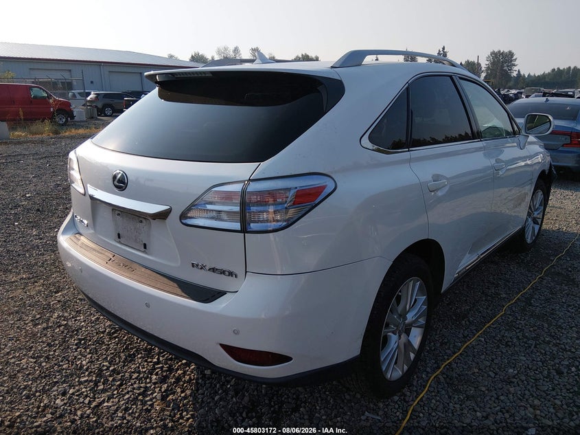 Vin: jtjbc1ba1a2012611, lot: 46302003, lexus rx 450h 20104