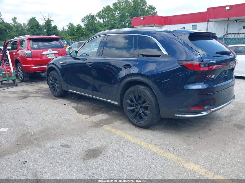 Vin: jm3kkeha6r1134801, lot: 46302010, mazda cx-90 phev premium plus 20243