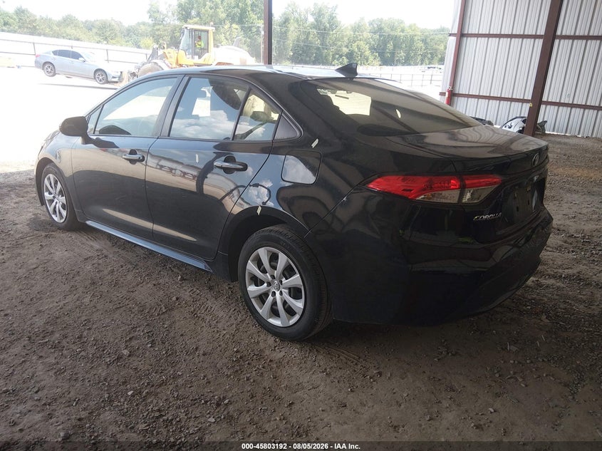 Vin: jtdeprae3lj067478, lot: 46302023, toyota corolla le 20203