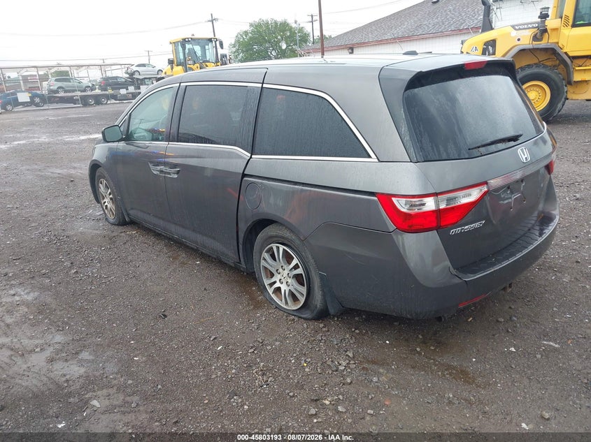 Vin: 5fnrl5h62cb116536, lot: 46302024, honda odyssey ex-l 20123