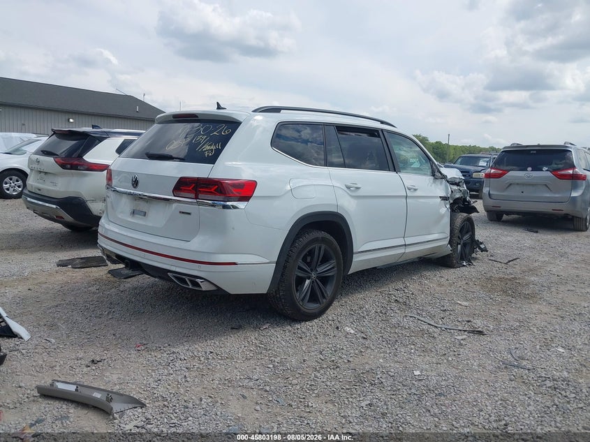 Vin: 1v2rr2ca2mc507000, lot: 46302029, volkswagen atlas 3.6l v6 se w/technology r-line 20214