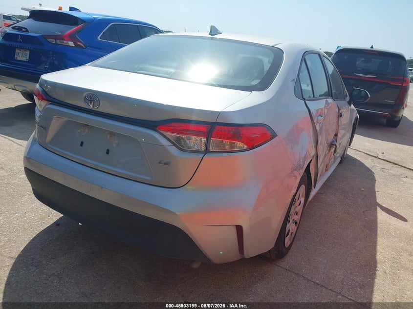 Vin: 5yfb4mde5sp276631, lot: 46302030, toyota corolla le 20254