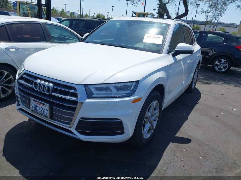 Vin: wa1bnafy4j2229729, lot: 46302036, audi q5 2.0t premium/2.0t tech premium 20182