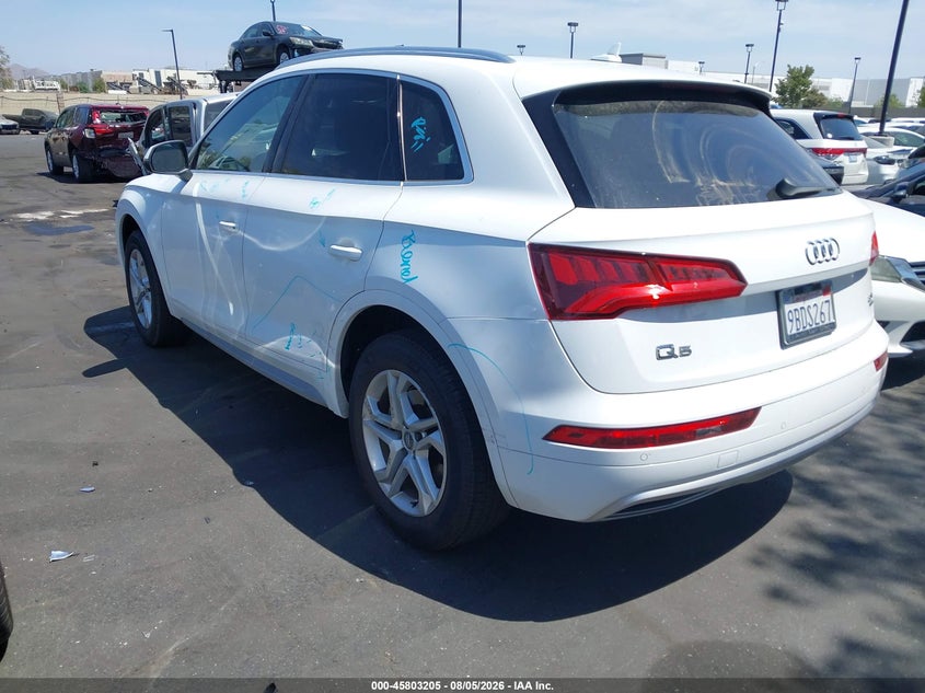 Vin: wa1bnafy4j2229729, lot: 46302036, audi q5 2.0t premium/2.0t tech premium 20183