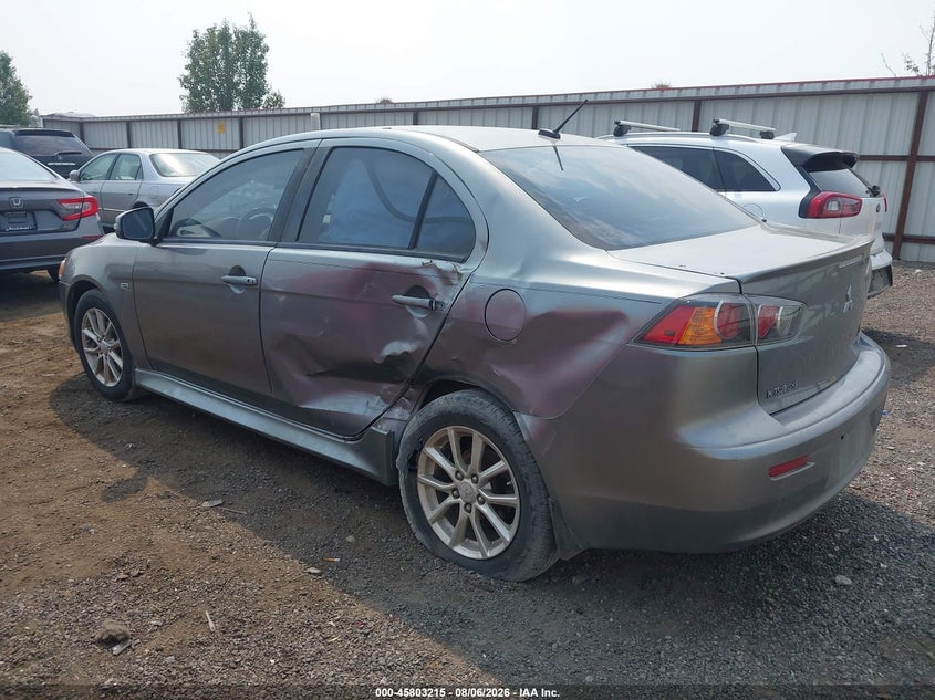 Vin: ja32u2fu0fu012992, lot: 46302046, mitsubishi lancer es 20153