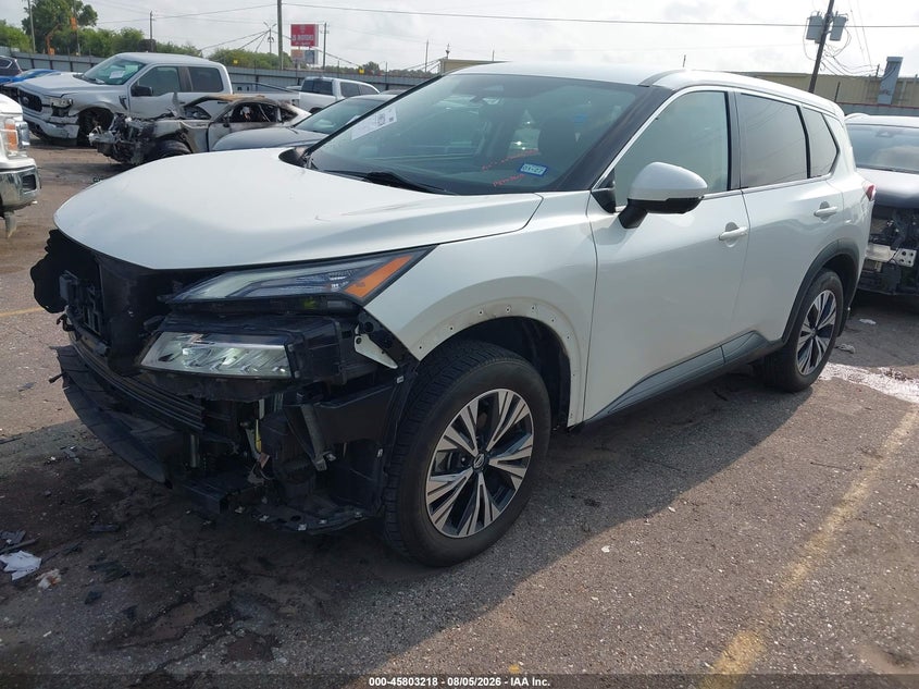 Vin: 5n1at3ba9mc743887, lot: 46302049, nissan rogue sv fwd 20212