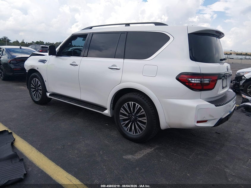Vin: jn8ay2ba0r9416335, lot: 46302050, nissan armada sl 2wd 20243