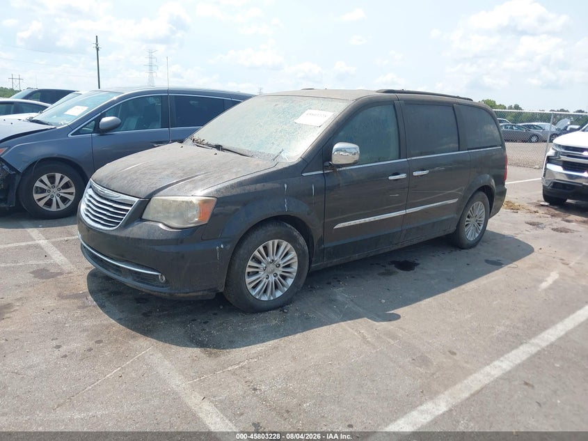 Vin: 2c4rc1cg2cr170822, lot: 46302059, chrysler town & country touring-l 20122