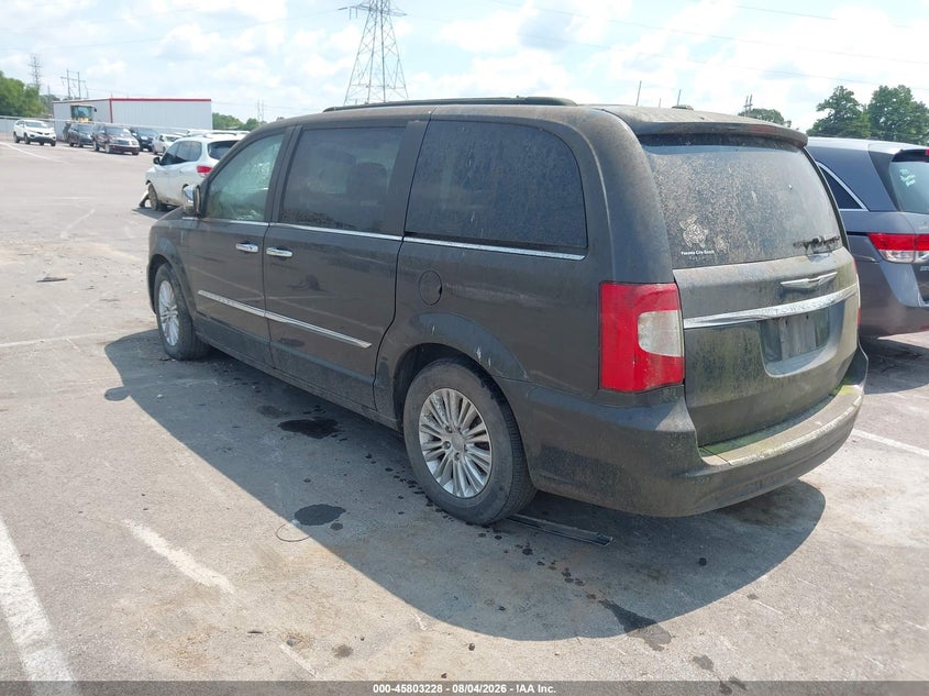 Vin: 2c4rc1cg2cr170822, lot: 46302059, chrysler town & country touring-l 20123