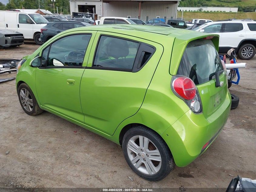 Vin: kl8cc6s93fc744033, lot: 46302060, chevrolet spark 1lt 20153