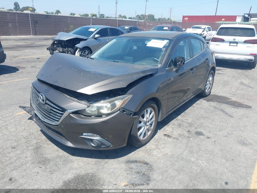 Vin: jm1bm1m79g1281083, lot: 46302068, mazda mazda3 i touring 20162