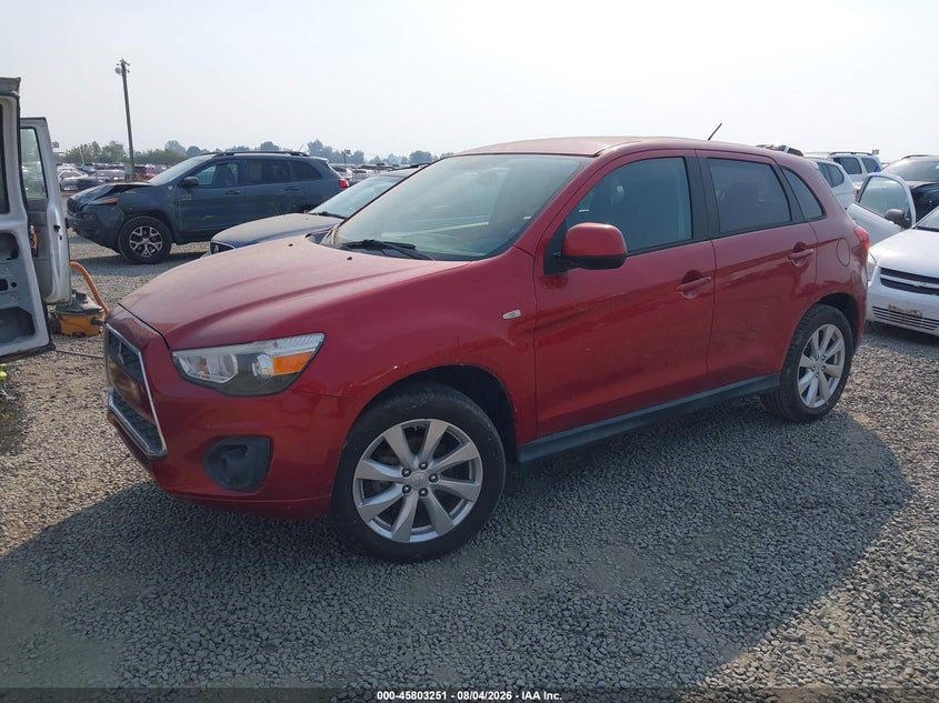 Vin: 4a4ap3au1fe048856, lot: 46302082, mitsubishi outlander sport es 20152