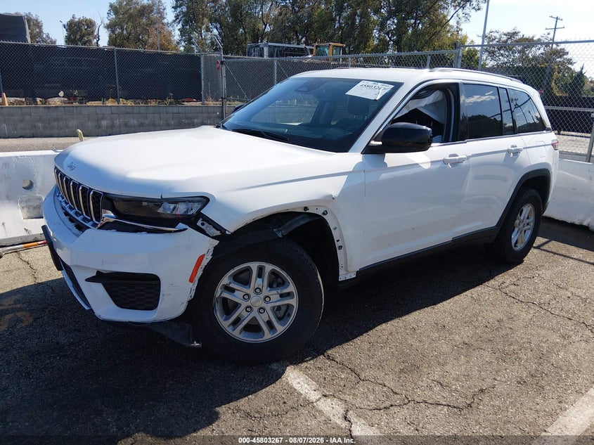 Vin: 1c4rjgag3pc662866, lot: 46302098, jeep grand cherokee laredo 4x2 20232
