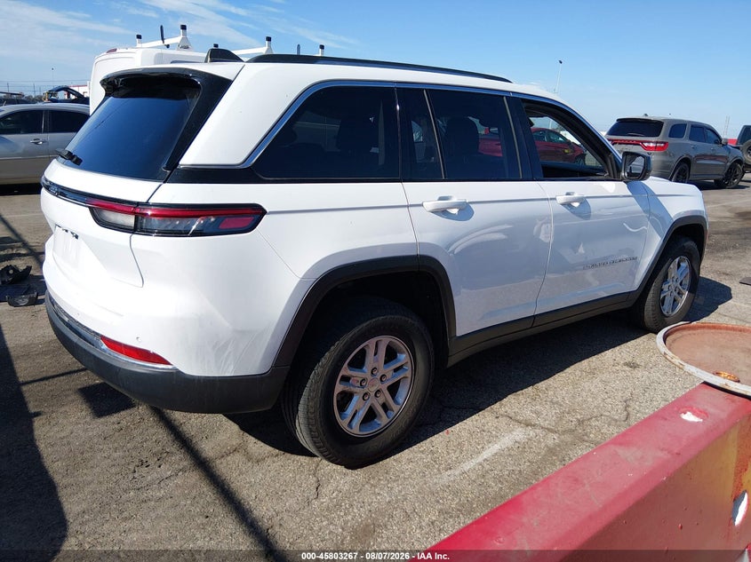 Vin: 1c4rjgag3pc662866, lot: 46302098, jeep grand cherokee laredo 4x2 20234