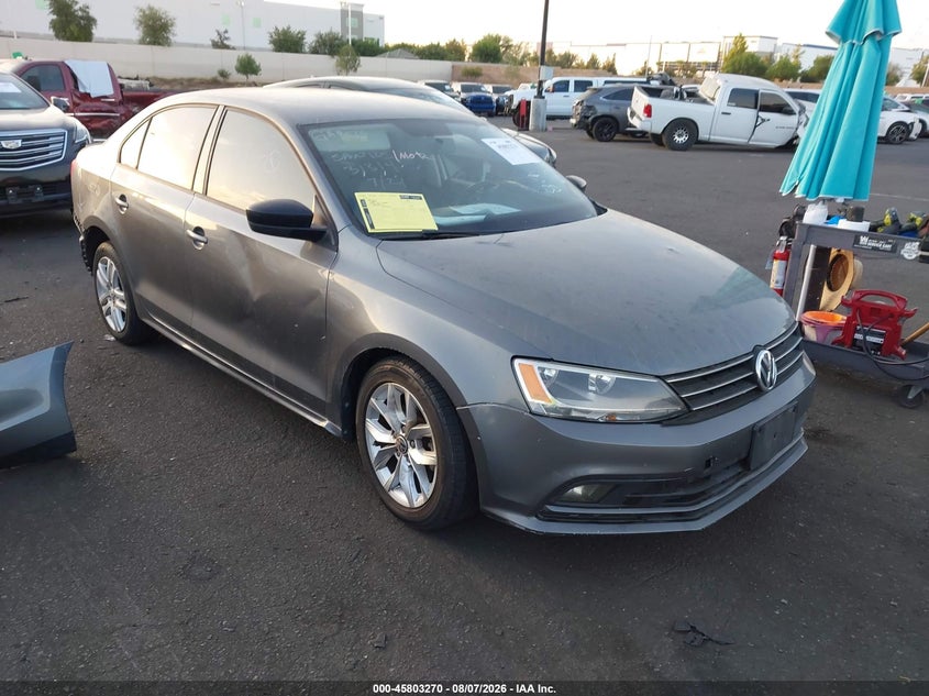 Vin: 3vw2k7aj3fm211957, lot: 46302101, volkswagen jetta 2.0l s 2015 img_1