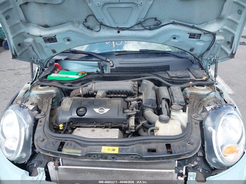 2013 MINI HARD TOP HATCHBACK 1.6L I-4 DOHC, VVT, 121HP