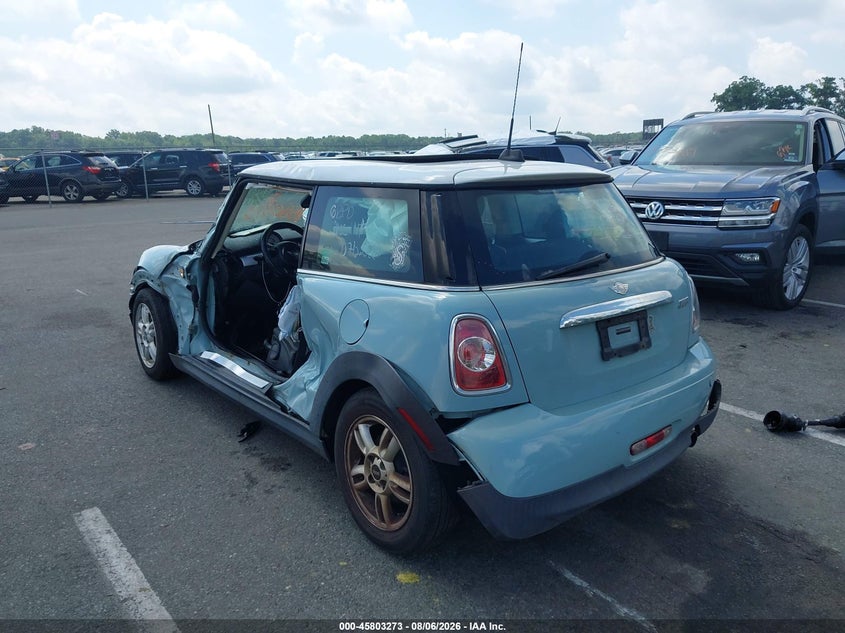 2013 MINI HARD TOP HATCHBACK 1.6L I-4 DOHC, VVT, 121HP