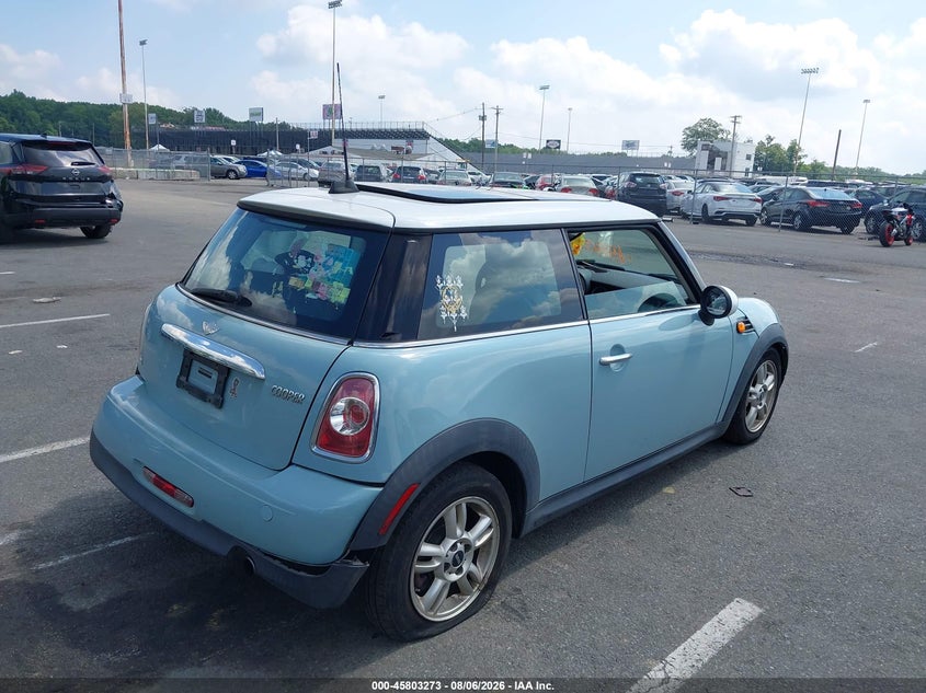 2013 MINI HARD TOP HATCHBACK 1.6L I-4 DOHC, VVT, 121HP
