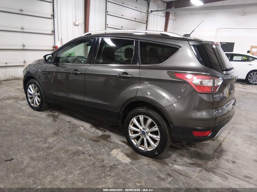 Vin: 1fmcu9j90hub22098, lot: 46302124, ford escape titanium 20173