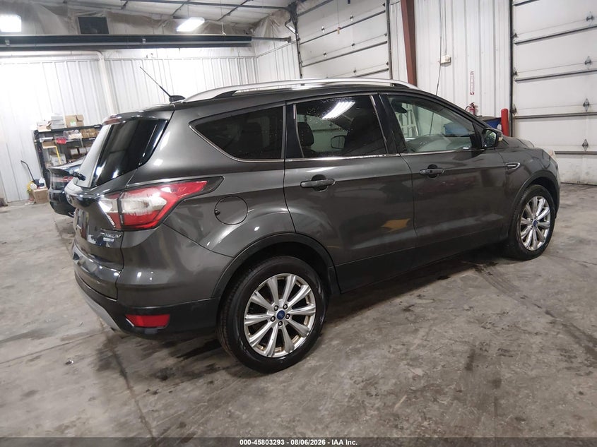 Vin: 1fmcu9j90hub22098, lot: 46302124, ford escape titanium 20174