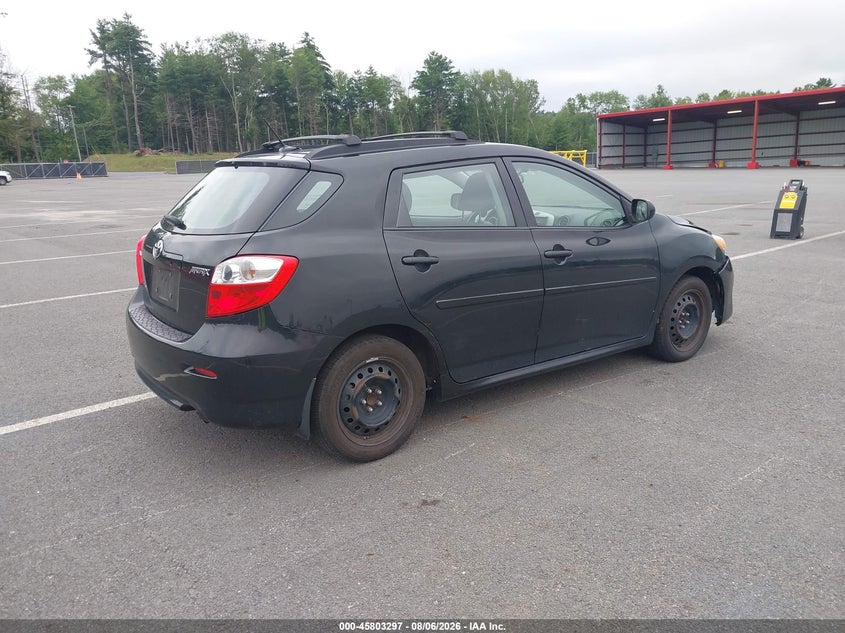Vin: 2t1ku4ee8ac260498, lot: 46302128, toyota matrix 20104