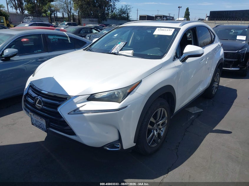 Vin: jtjyarbz1g2029762, lot: 46302164, lexus nx 200t 20162